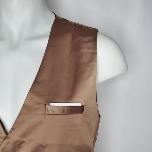 Coofandy Men's Slim Fit Wedding Vest - Picture 4 of 9